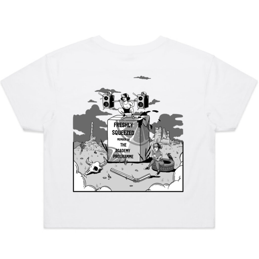 Freshley Squeezed - Academy Programme Cropped Tee